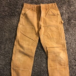 Men’s carhartt double knee carpenter pants
